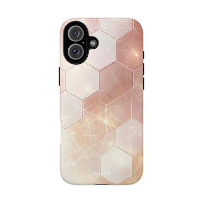 Hexagons Reflect Light - iPhone Case