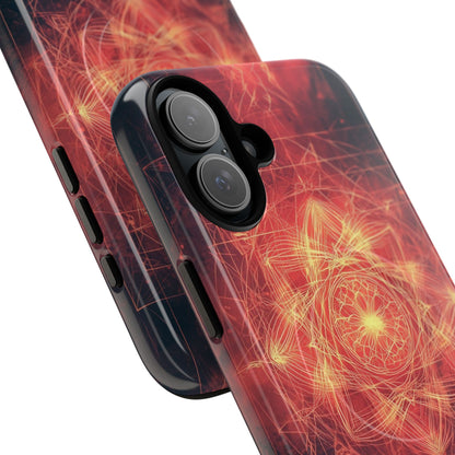 Radiant Mandala iPhone 16 Plus Case - Tough+