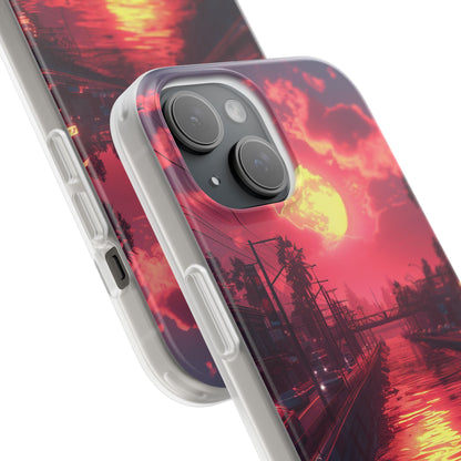 Luminous Moonlight iPhone 15 Case - Soft