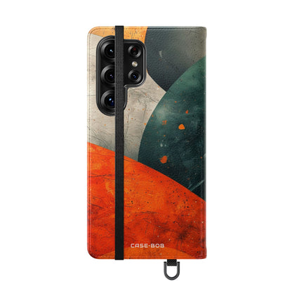 Läpitsevä Ember-ranneke - Samsung S25 Ultra -lompakkokotelo