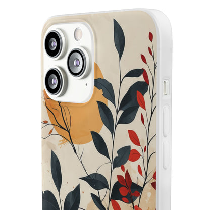 Botanical Serenity | Flexible Phone Case for iPhone