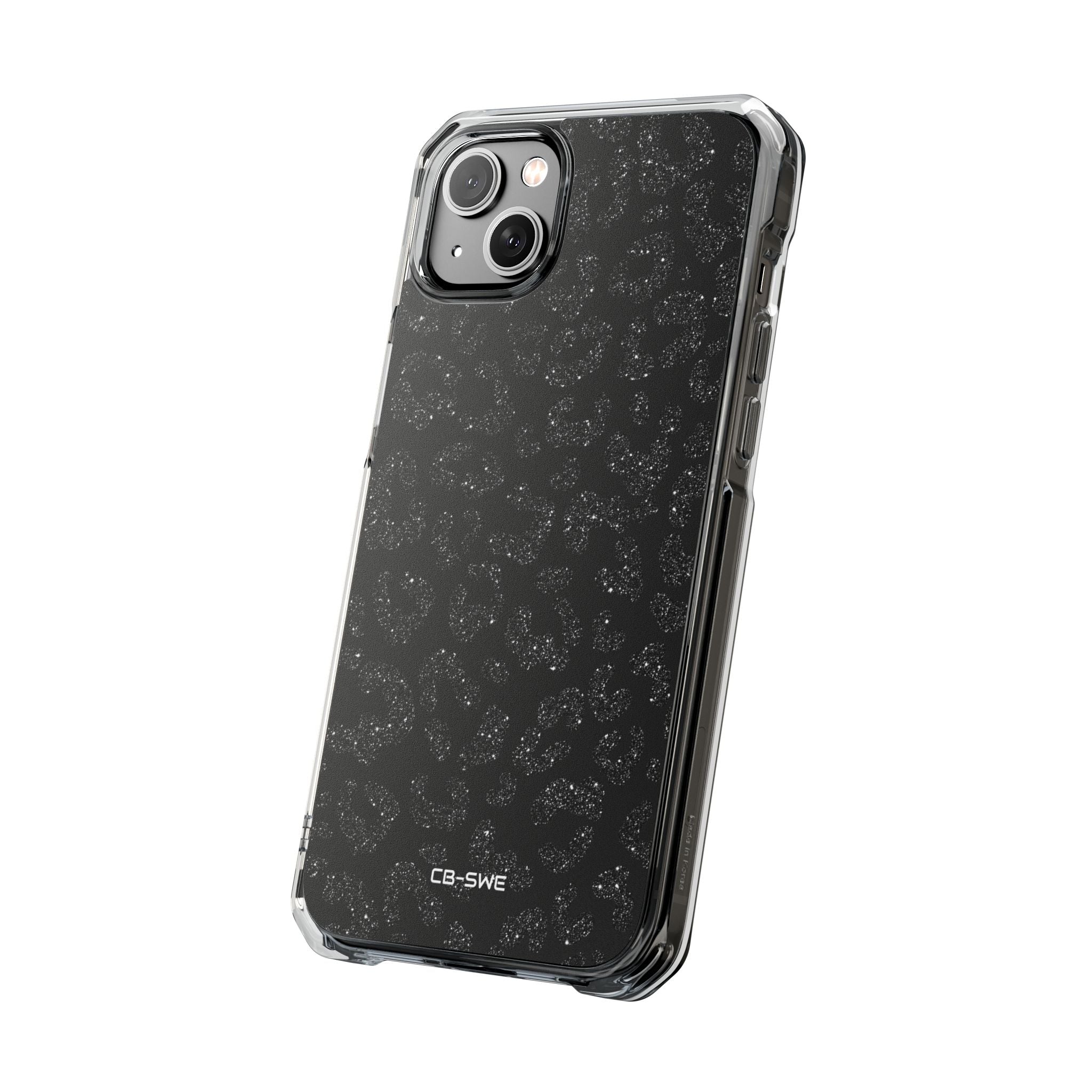 Glittery Leopard Elegance iPhone Case - Impact