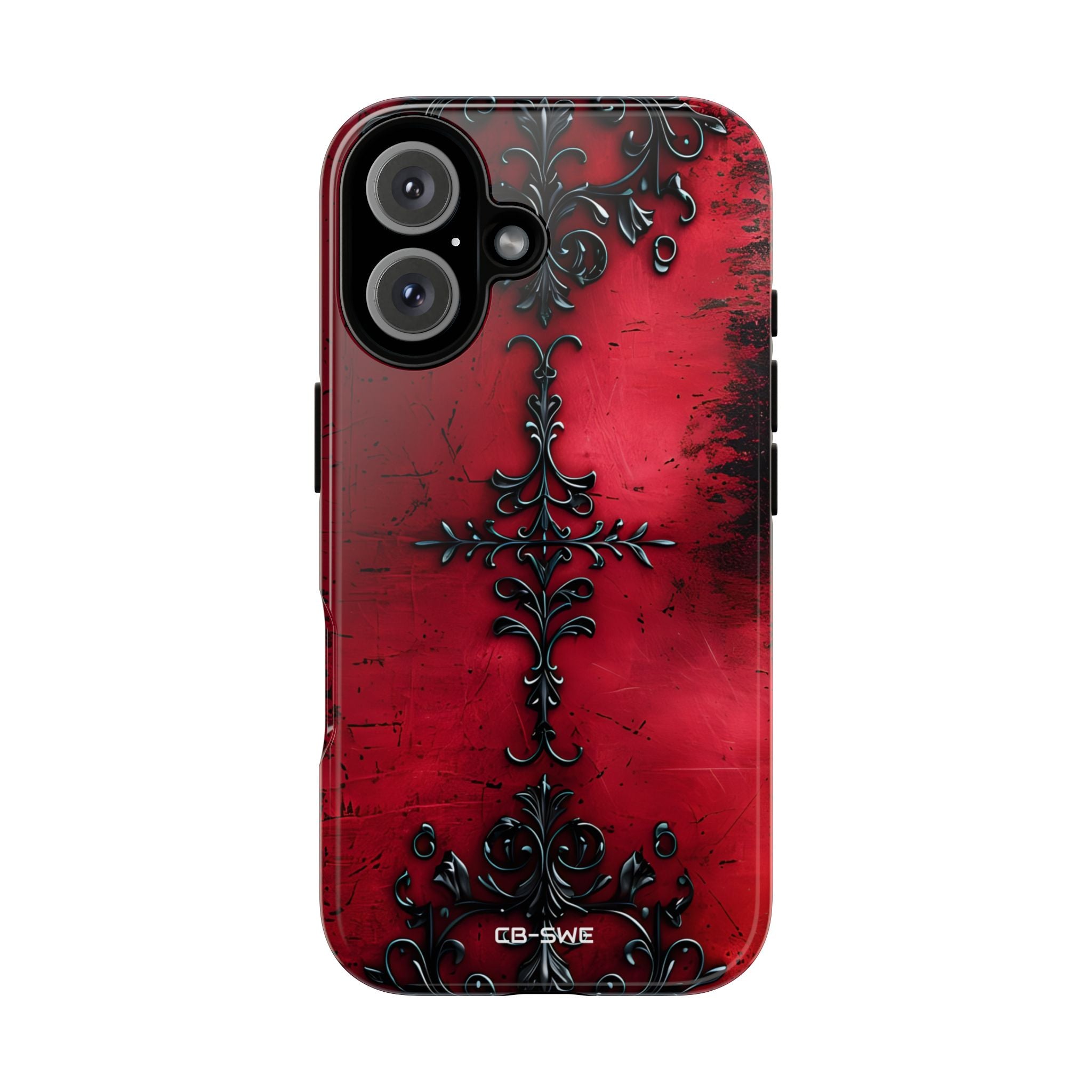 Gothic Crimson Emblem - iPhone Case