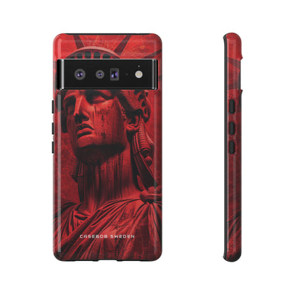 Zen Red Liberty Vision Google Pixel 6 - Tough Phone Case