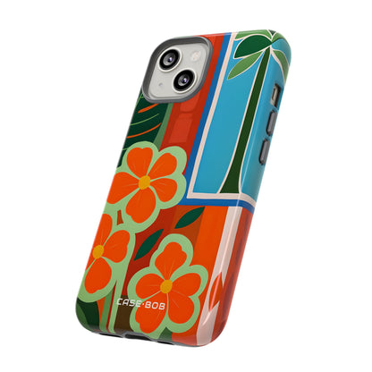 Orange Blossom Burst iPhone 14 Case - Tough
