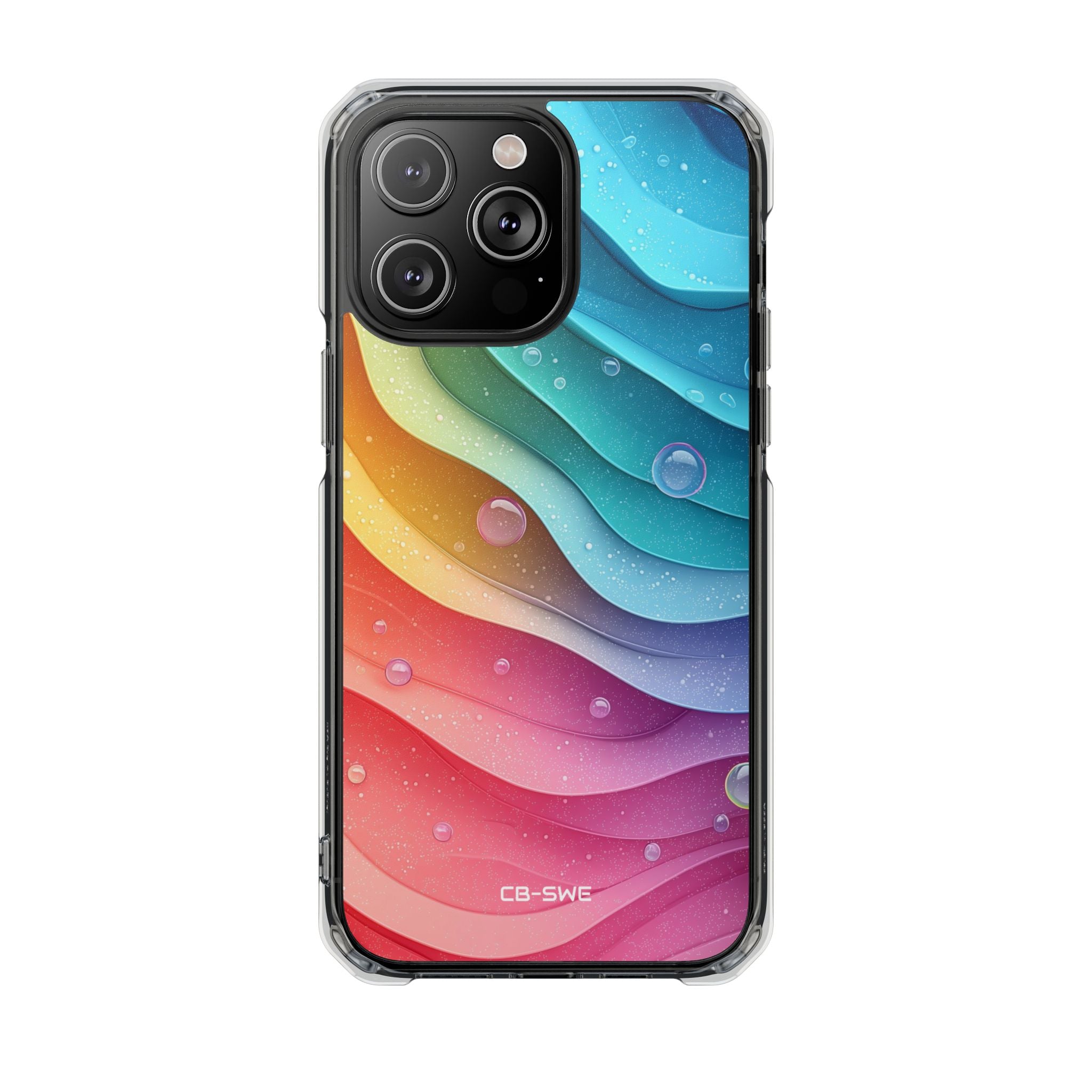 Waves Dance Playfully iPhone Case - Impact