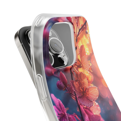 Surreal Flower Harmony iPhone 16 - Flexi Phone Case