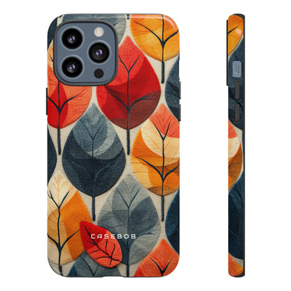 Scandinavian Leafy Serenity - Protective Phone Case