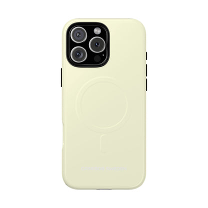 Pastel Yellow - Tough + MagSafe® iPhone 16 Phone Case