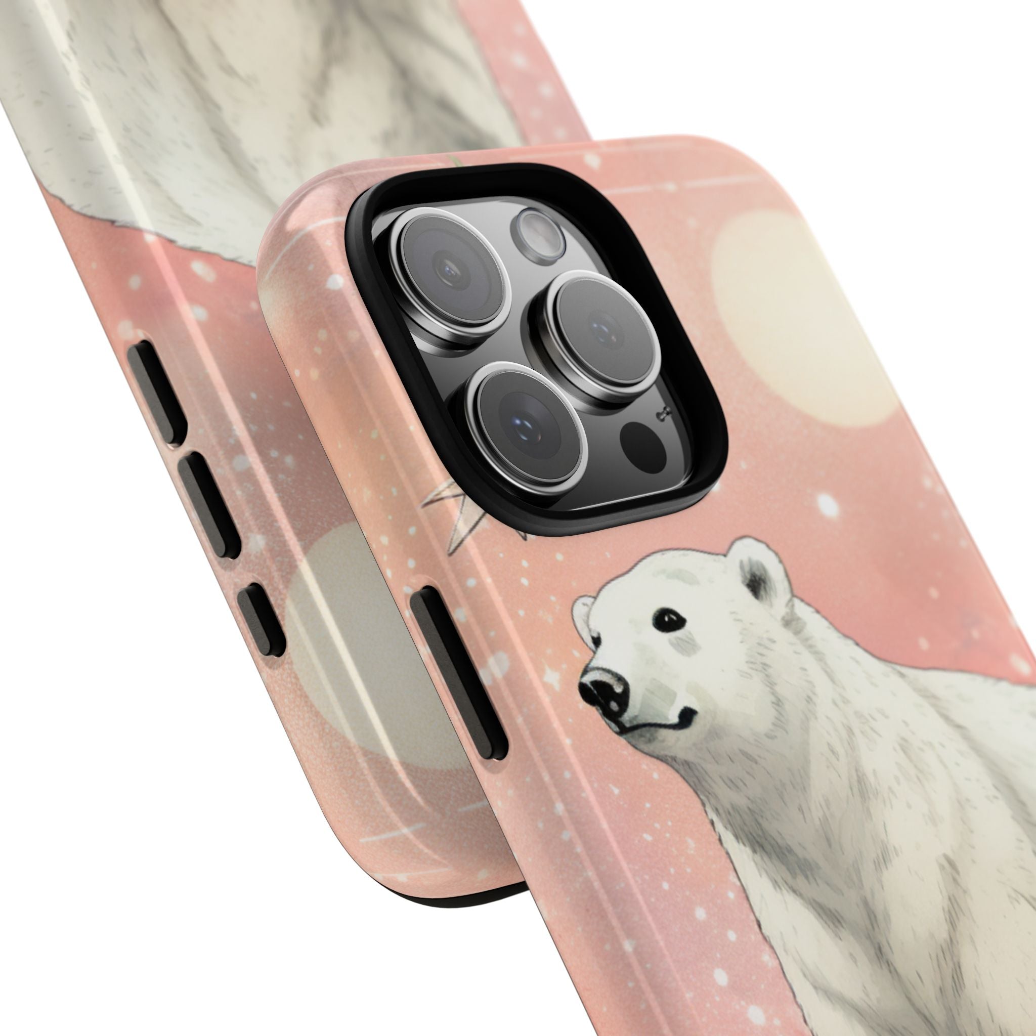 Polar Bear Dream iPhone 16 Pro Max Case - Tough