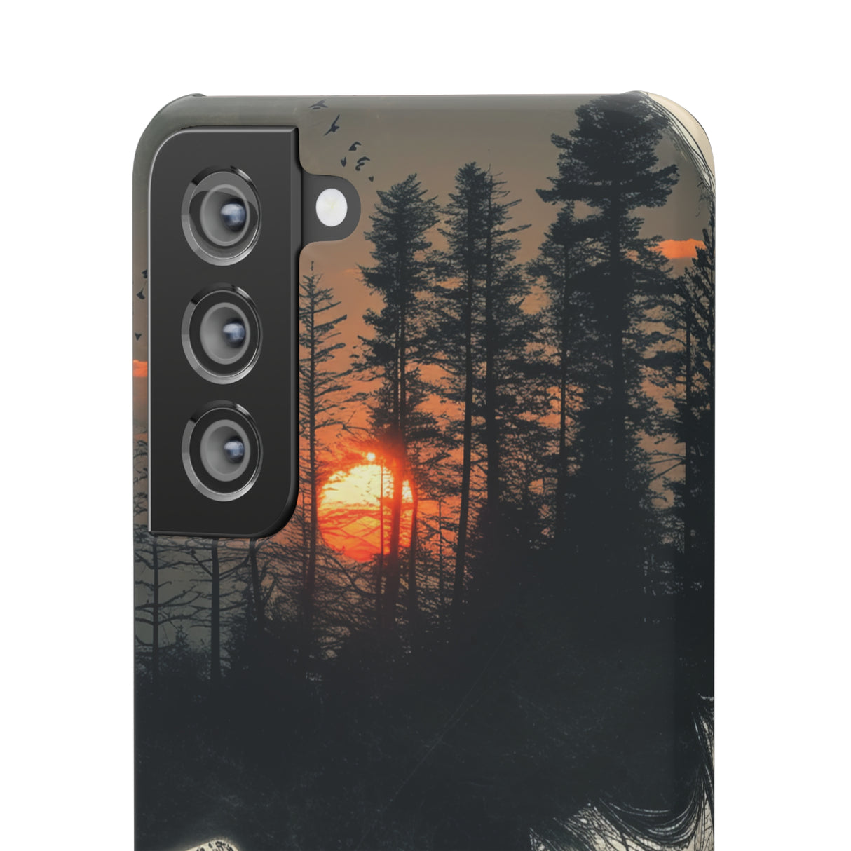 Tranquil Silhouette | Slim Phone Case for Samsung