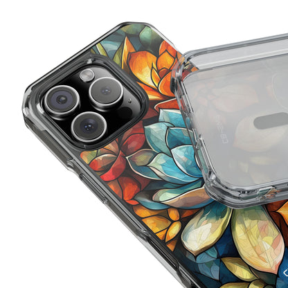 Vibrant Succulent Garden iPhone Case - Impact
