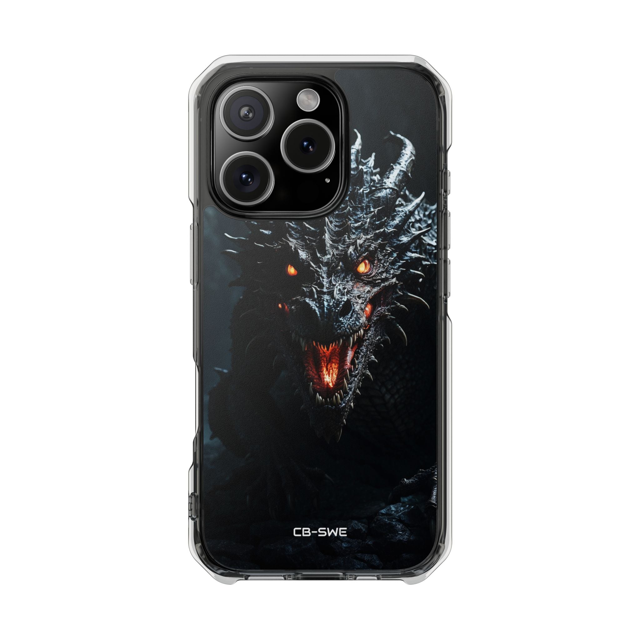 Fierce Dragon Roars iPhone Case - Impact