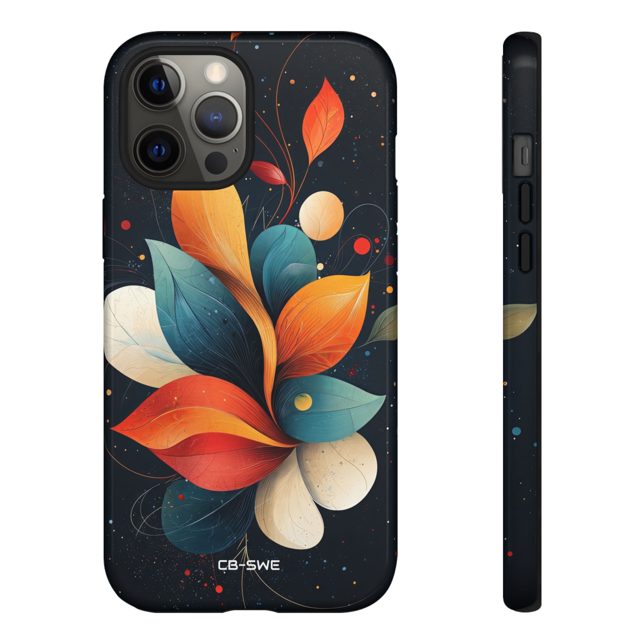 Vibrant Floral Harmony - iPhone Case