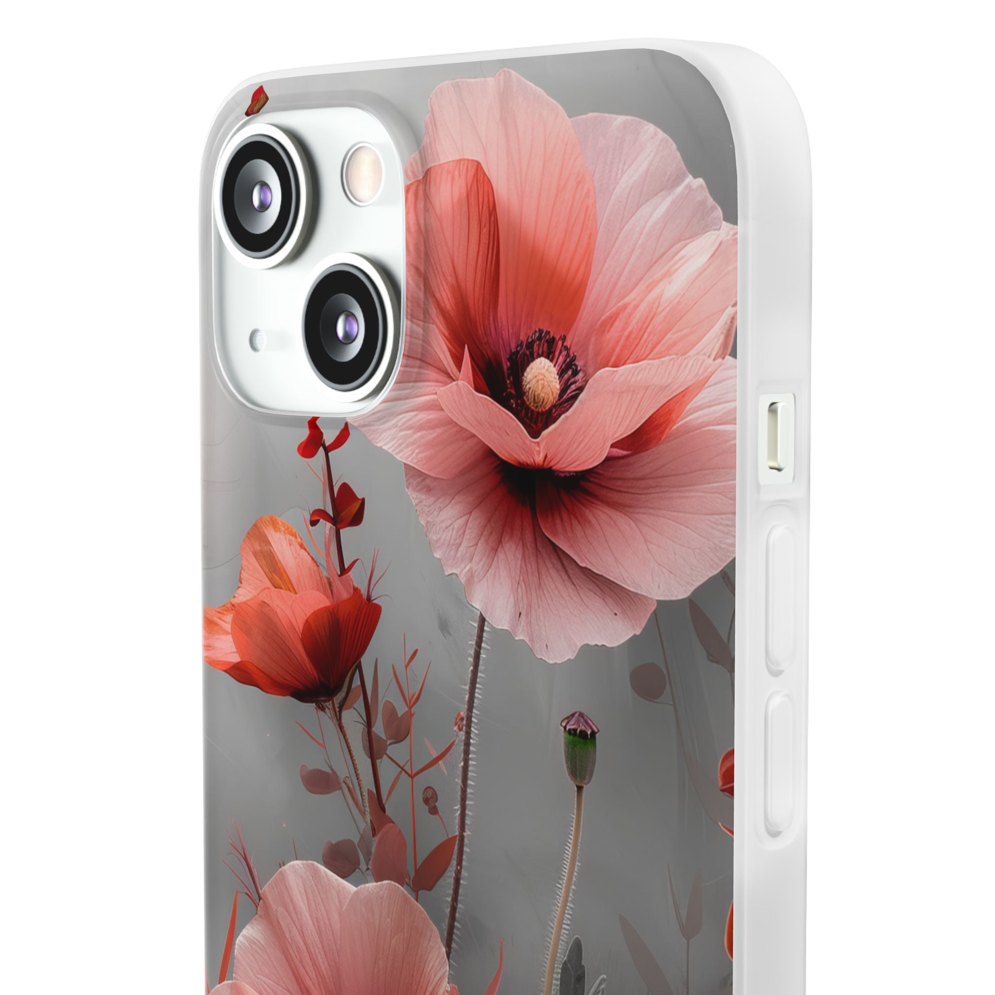 Coral Elegance | Flexible Phone Case for iPhone