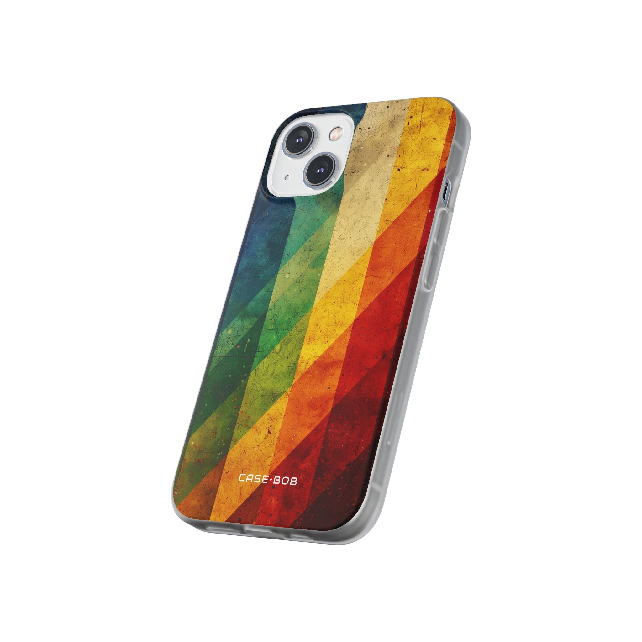 Diagonal Spectrum iPhone 14 Case - Soft