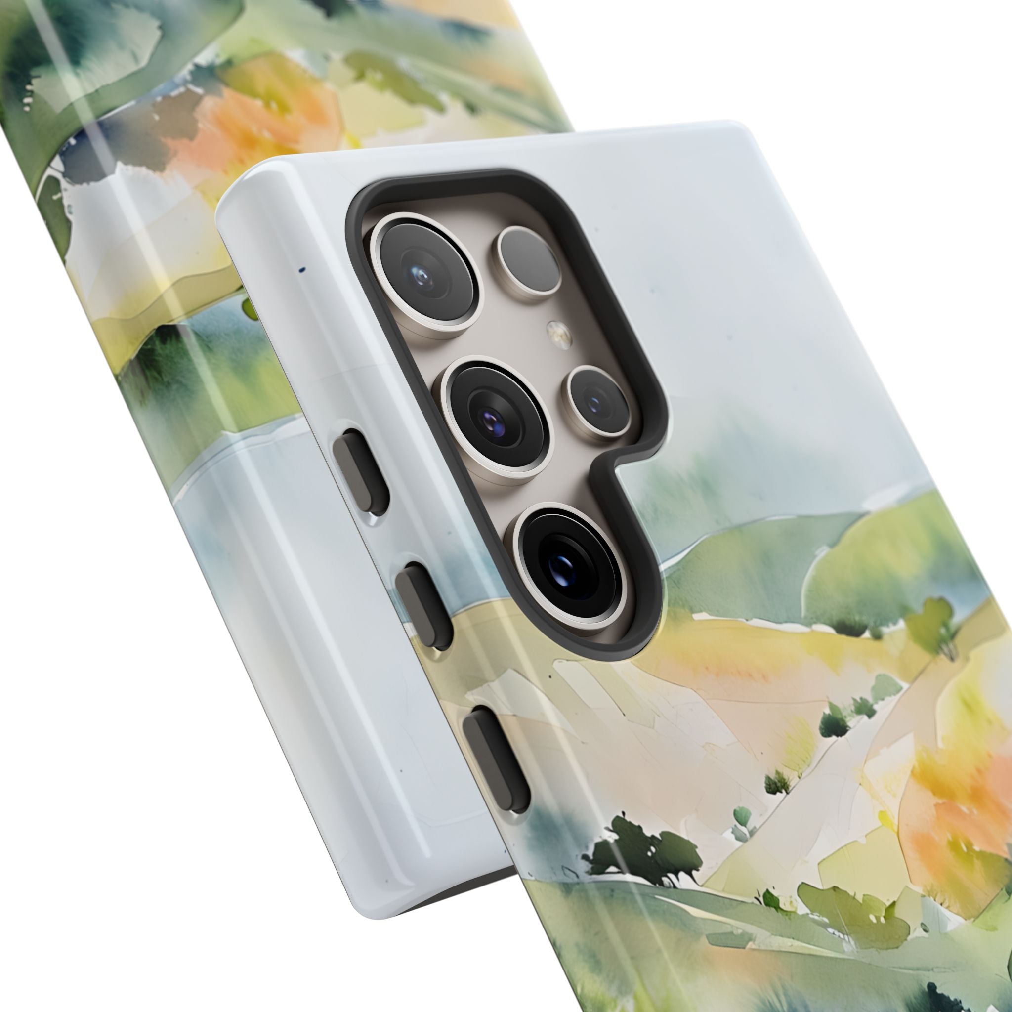 Misty Hills Watercolor - Samsung Case