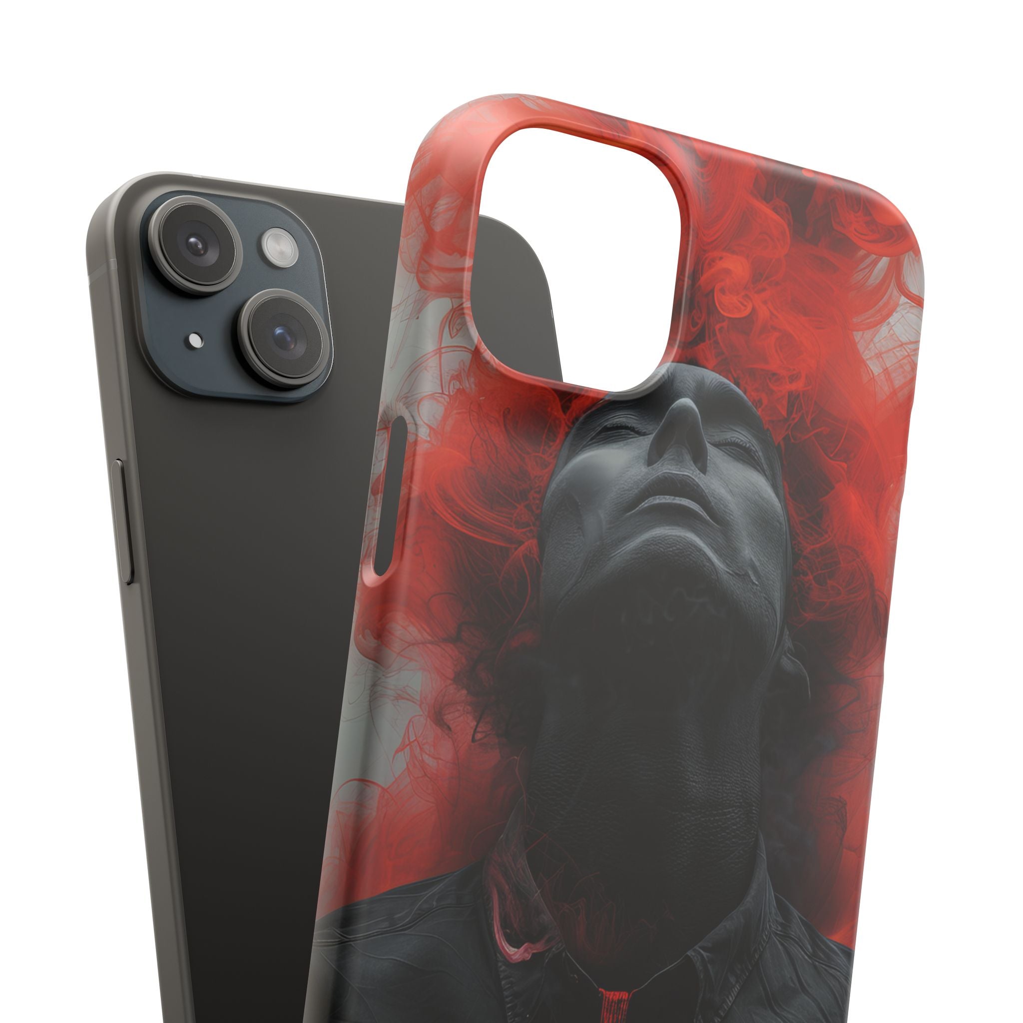 Zen Flame Harmony iPhone 15 - Slim Phone Case