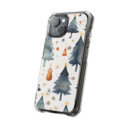 Christmas Trees Dance iPhone Case - Impact