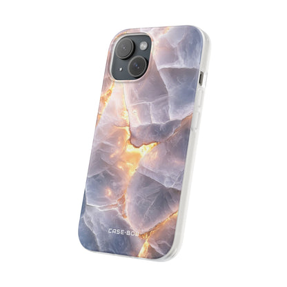 Crystal Veins iPhone 15 Case - Soft