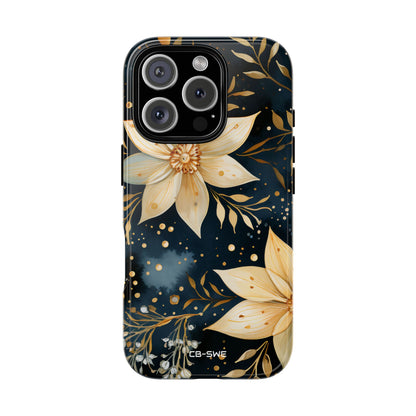 Floral Elegance Flourishes - iPhone Case