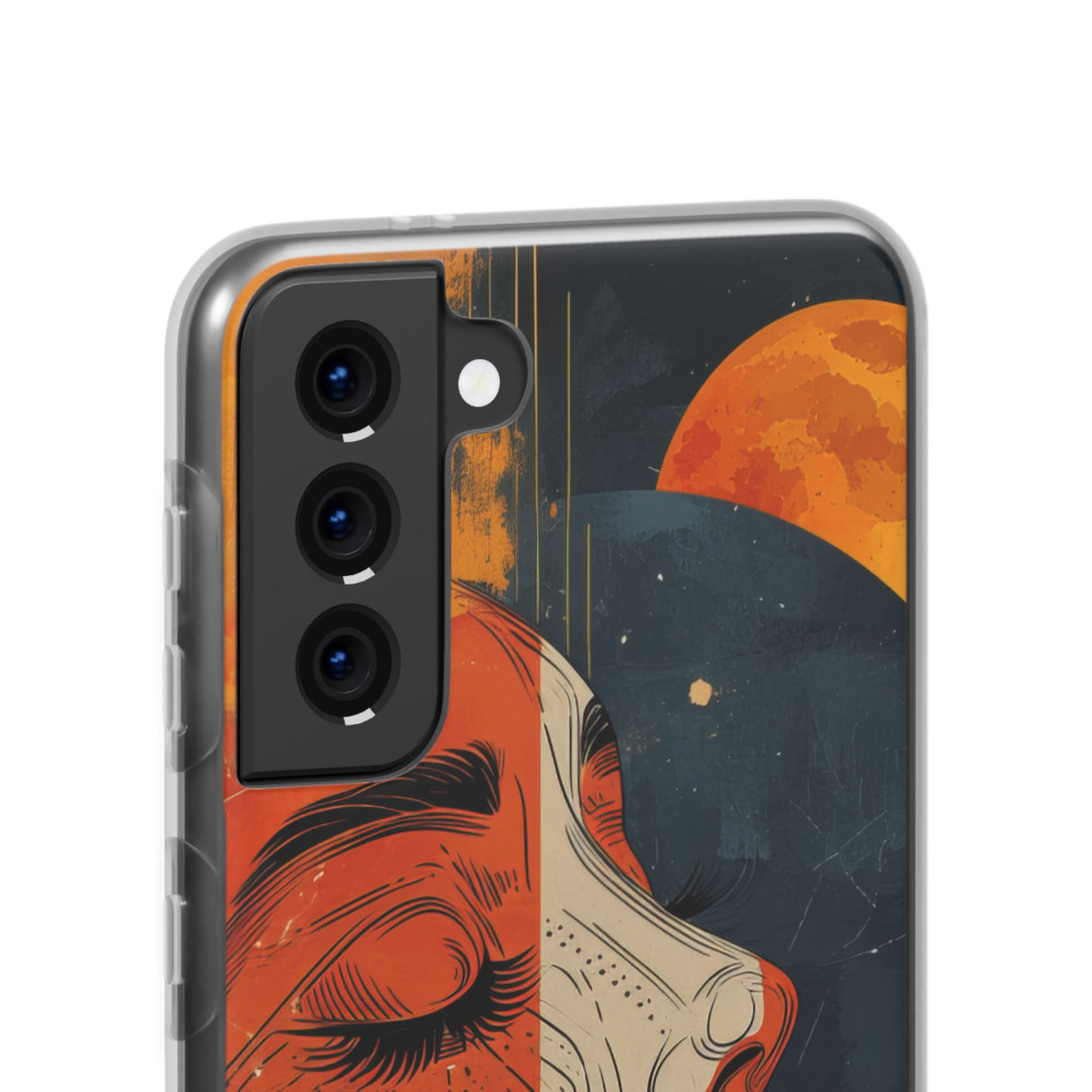 Celestial Duality | Flexible Phone Case for Samsung Galaxy