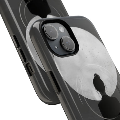 Silhouette Moonlight iPhone 15 Case - Tough+