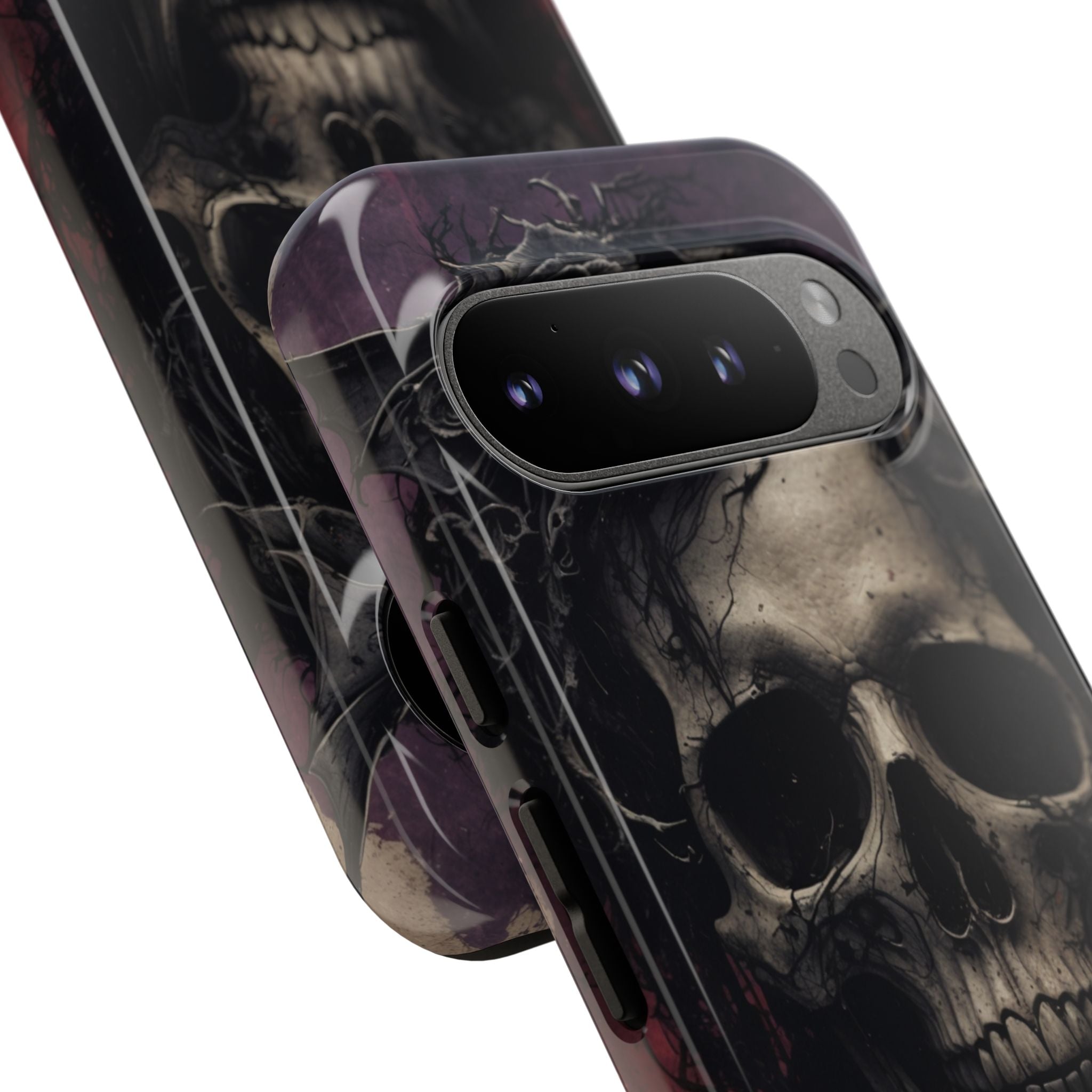 Gothic Skull Crown Google Pixel 9 Pro Case - Tough