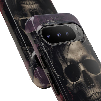 Gothic Skull Crown Google Pixel 9 Pro Case - Tough