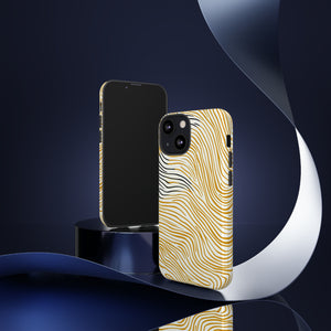 Linear Yellow Chic - Protective Phone Case