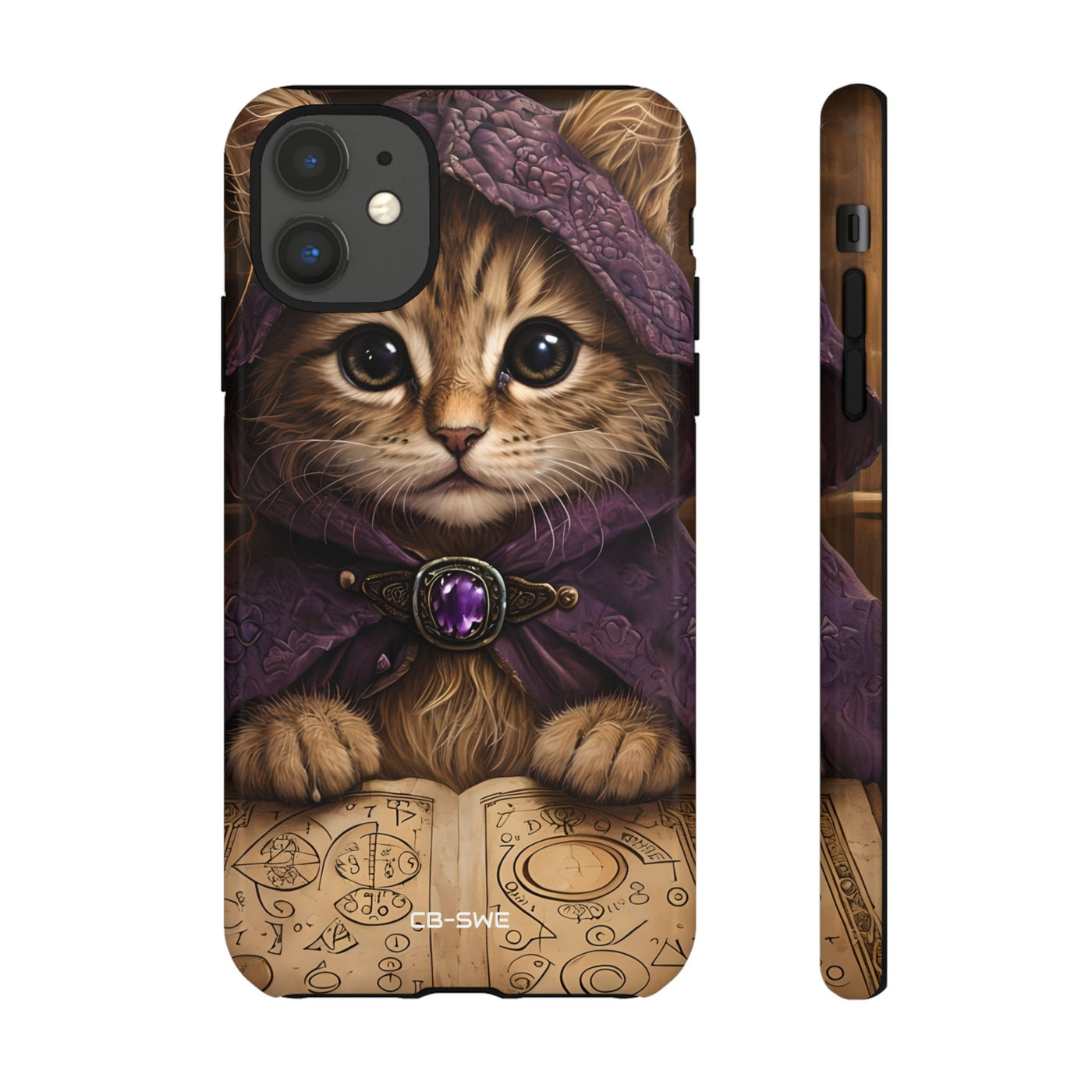 Mystical Wizard Cat - iPhone Case