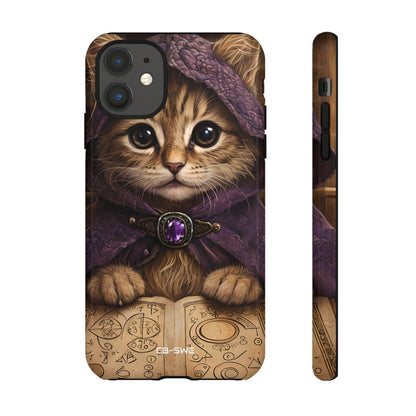 Mystical Wizard Cat - iPhone Case