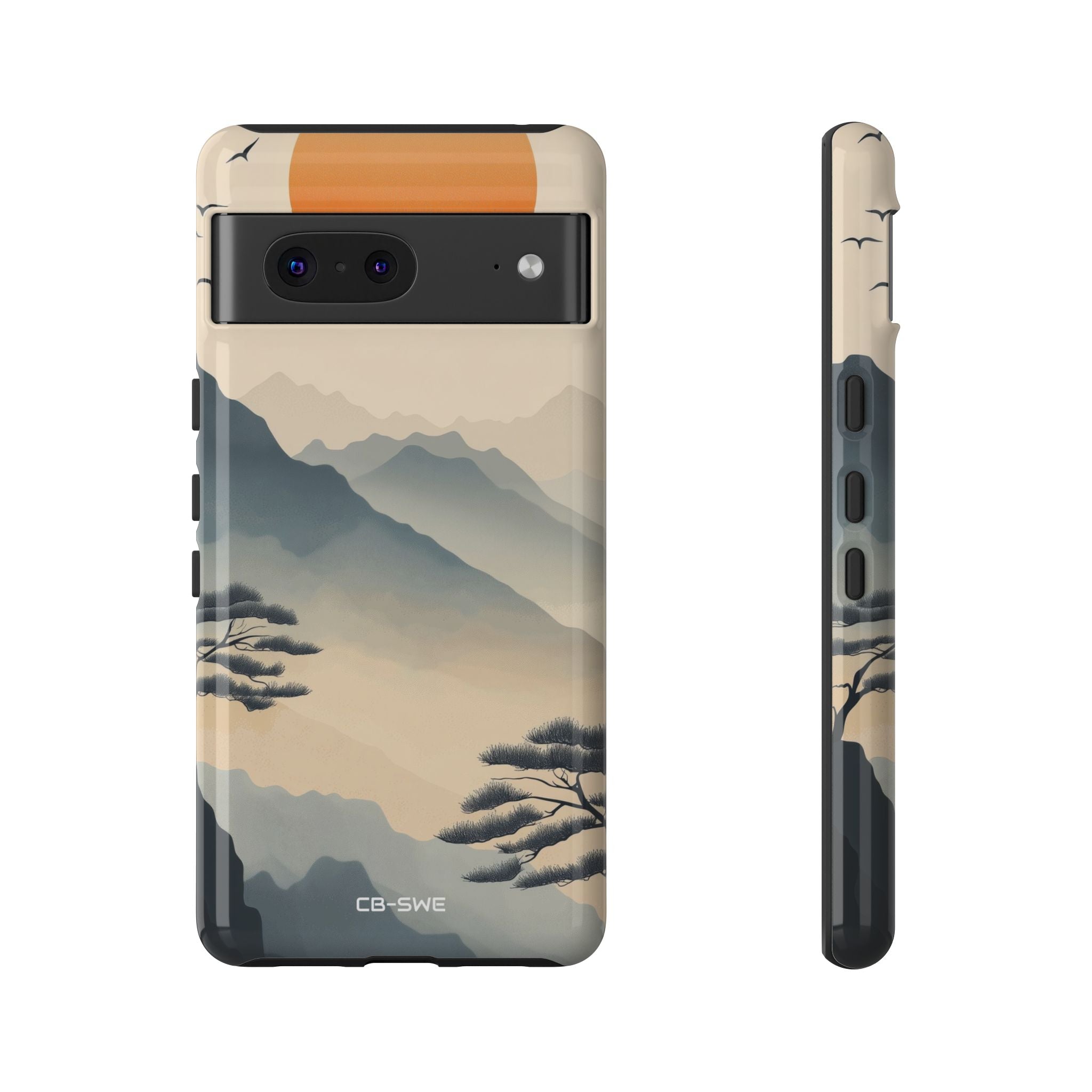 Mountains Embrace Sun - Google Pixel Case