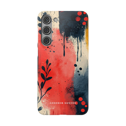 Vibrant Floral Energy Samsung S23 - Slim Phone Case