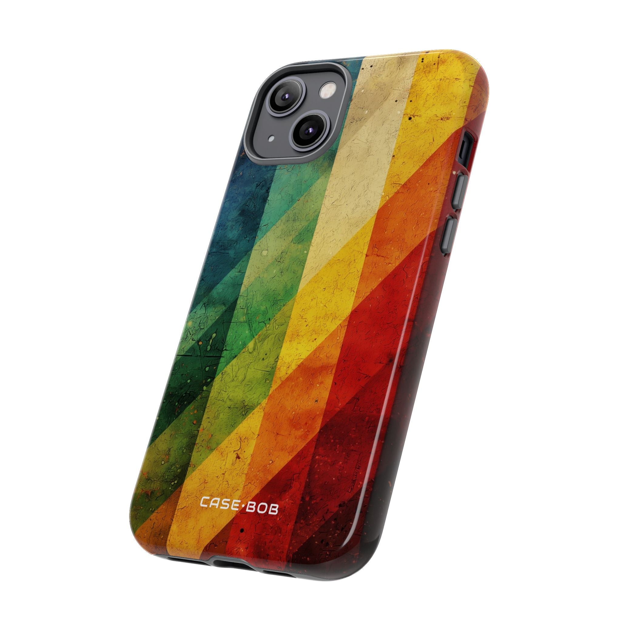 Diagonal Spectrum iPhone 14 Plus Case - Tough