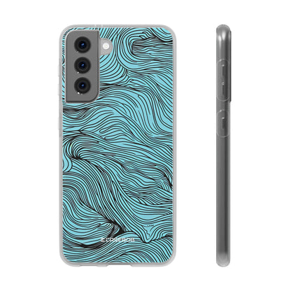 Wavy Serenity | Flexible Phone Case for Samsung Galaxy