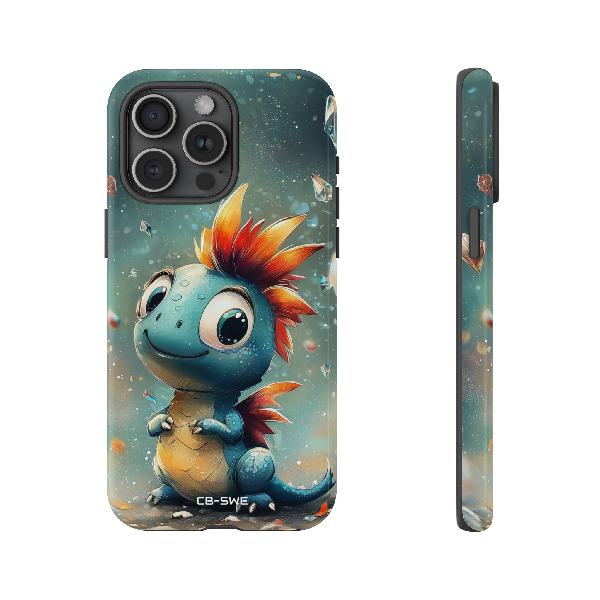 Dragon Smiles Brightly - iPhone Case
