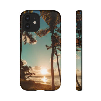 Sundown Palmtrees - Protective Phone Case