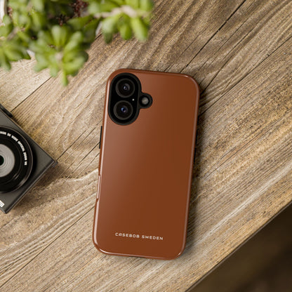 Saddle Brown iPhone 16 - Tough Phone Case