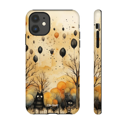 Balloons Drift Skyward - iPhone Case