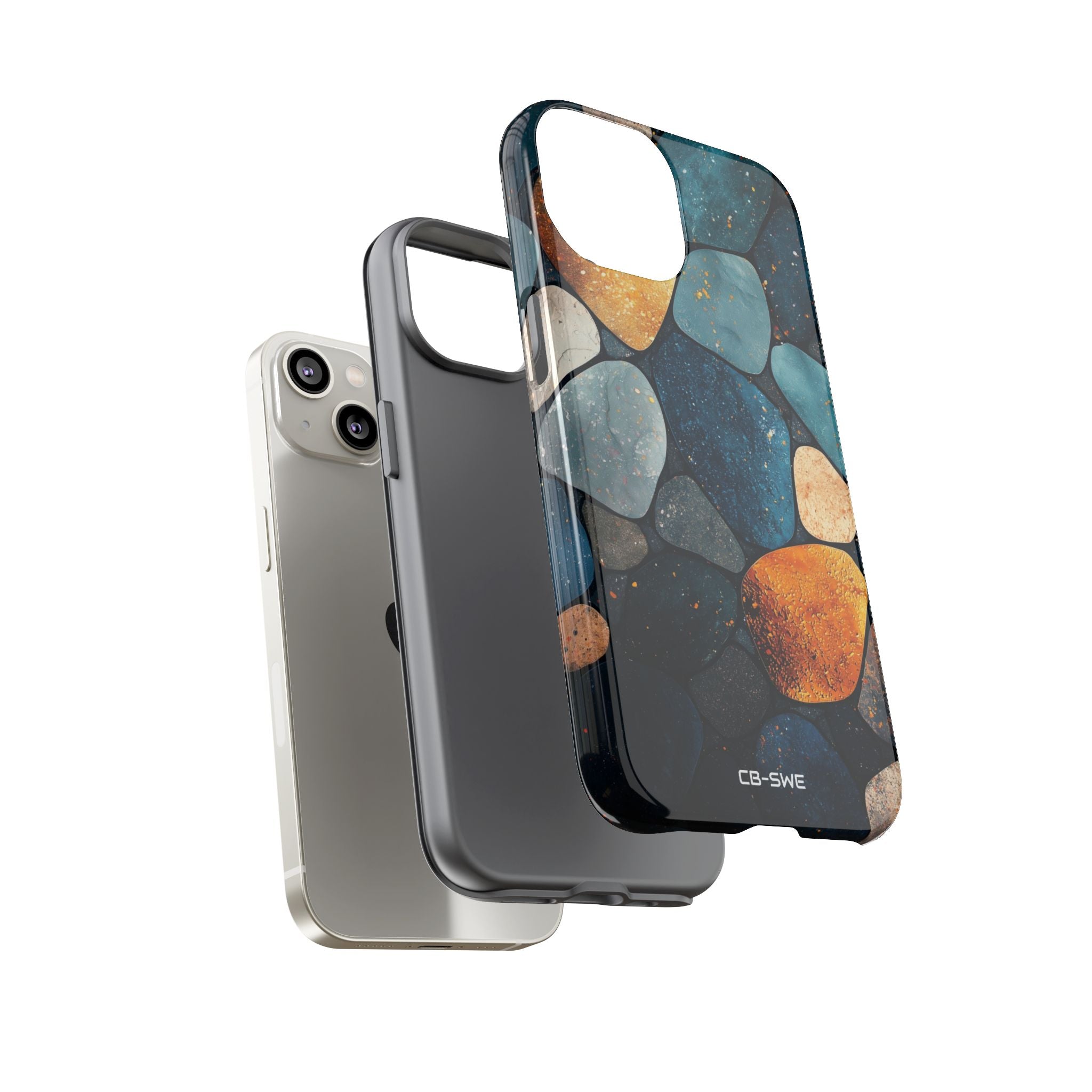 Ocean Stones Dance - iPhone Case