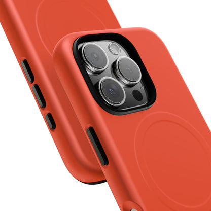 Orange Red iPhone 16 | Tough+ Phone Case