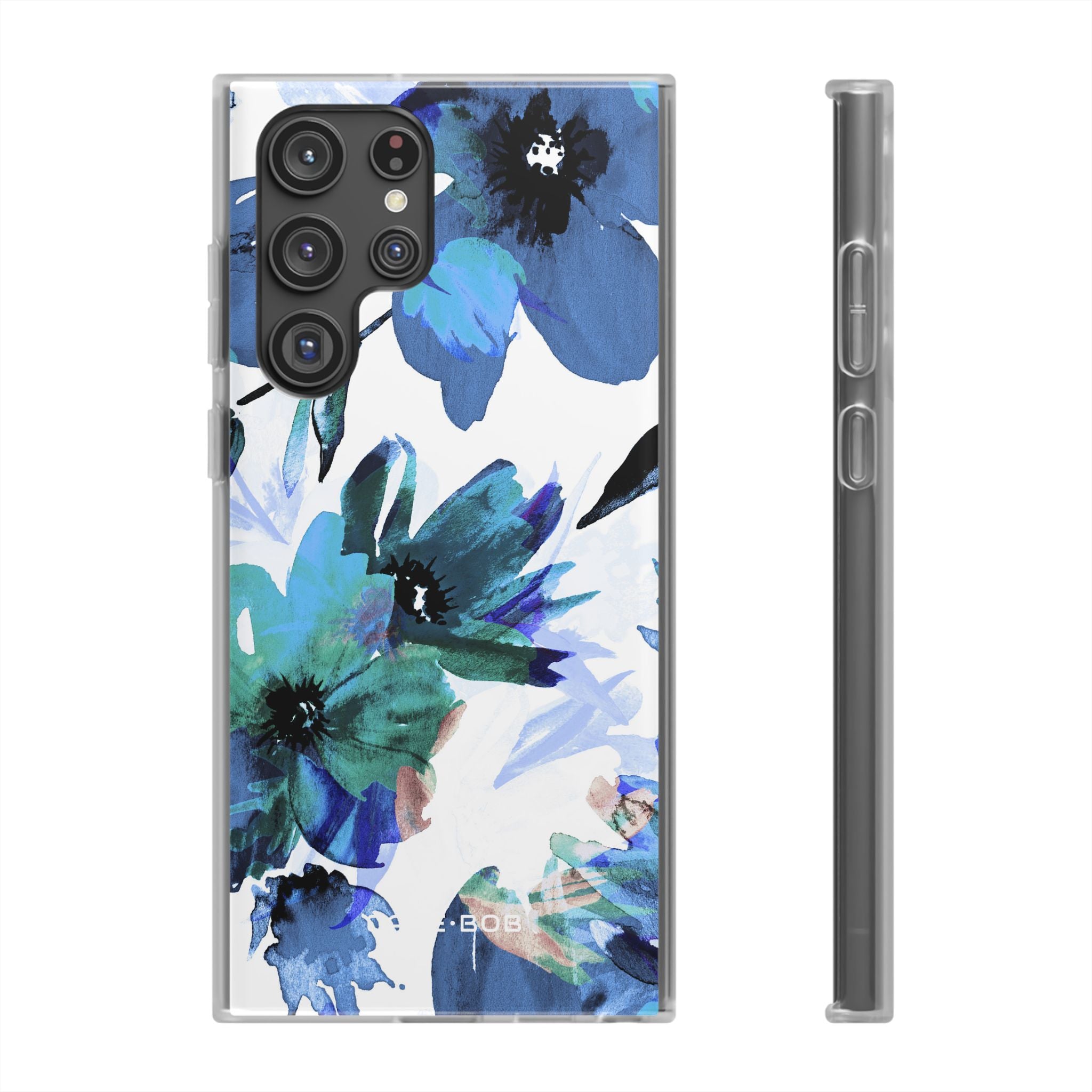Blue Blossom Radiance Samsung S22 Ultra Case - Soft