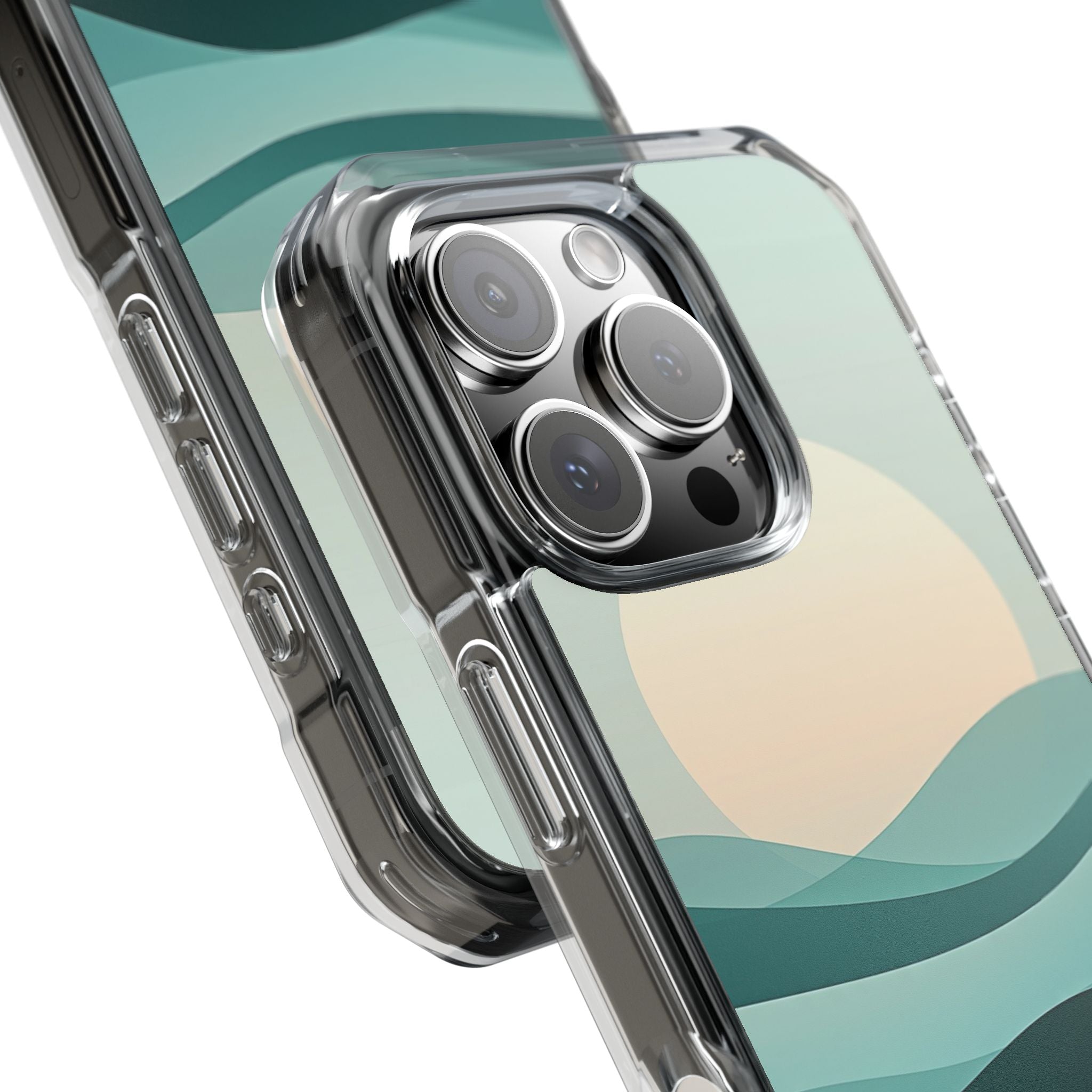 Fluid Harmony Waves iPhone Case - Impact