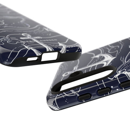 Gradient Anchorflow Waves Samsung S24 - Tough Phone Case