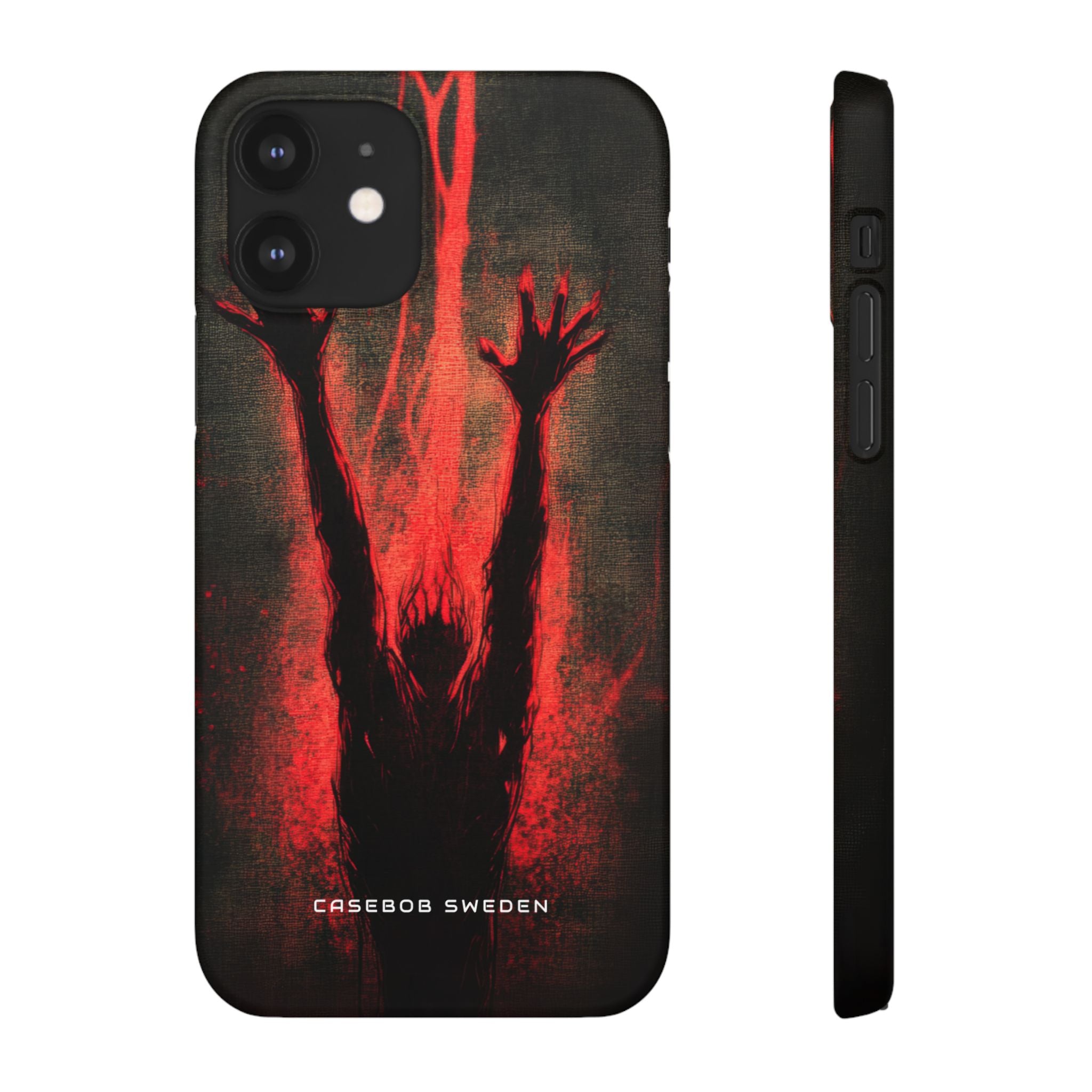 Gothic Crimson Ascension iPhone 12 - Slim Phone Case