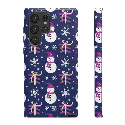Snowmen Gift Giving - Samsung Case