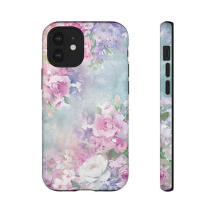 Floral Pastel Whisper - Schutzhülle fürs Handy