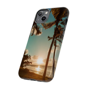 Sundown Palmtrees - Protective Phone Case