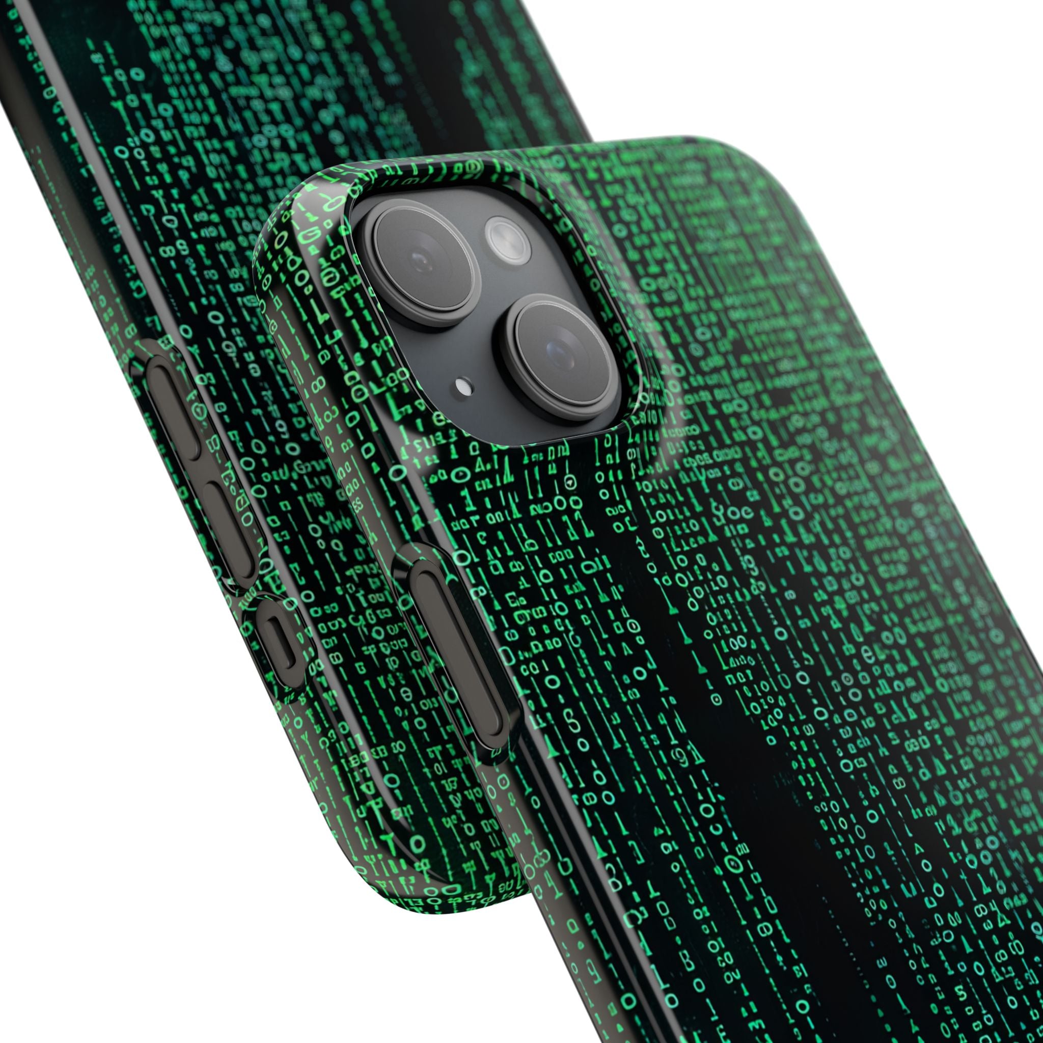 Matrix Gradient Flow iPhone 15 - Slim Phone Case